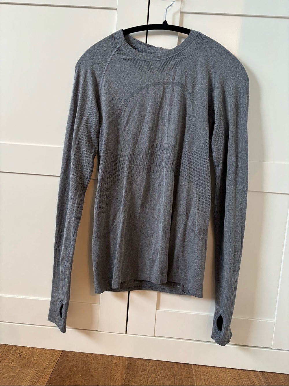 lululemon athletica Long-Sleeve Crew Top - Gray